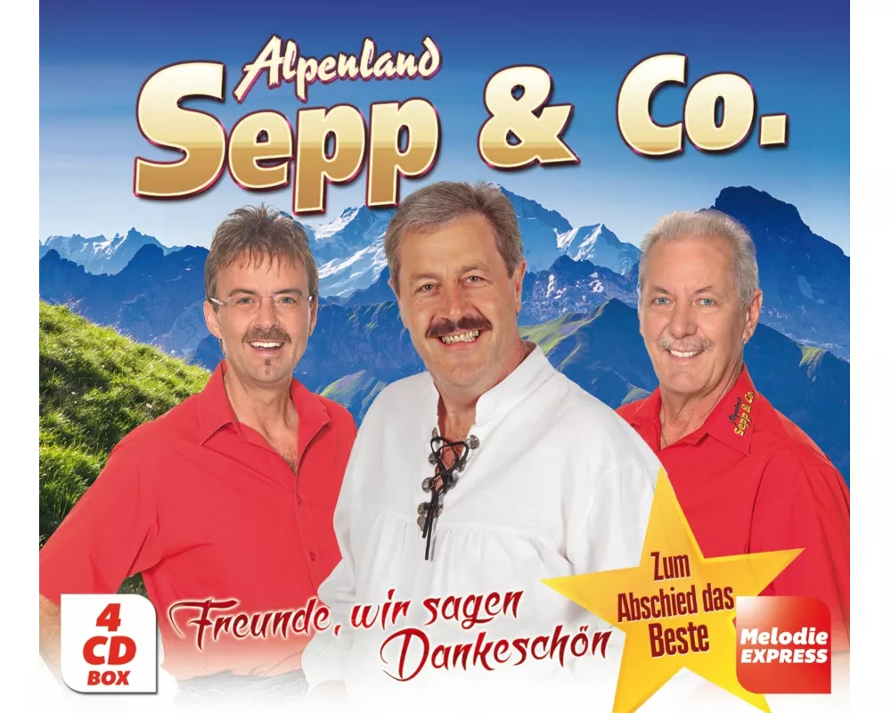 Freunde,wir sagen Dankeschön - Zum Abschied das Be