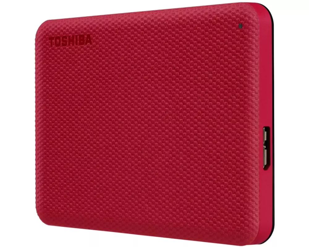 Toshiba Externe Festplatte Canvio Advance 1 TB, Rot