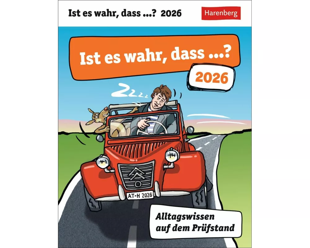 Ist es wahr, dass ...? Tagesabreißkalender 2026 - Alltagswissen auf dem Prüfstand