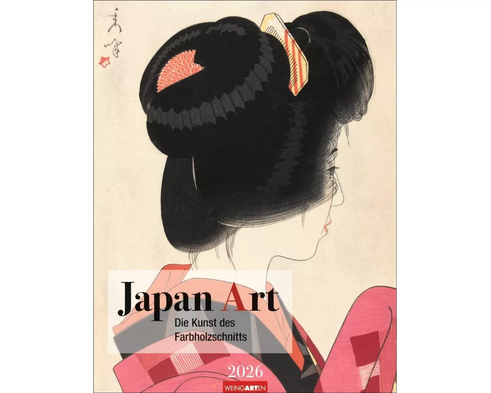 Japan Art Kalender 2026 - Die Kunst des Farbholzsschnitts