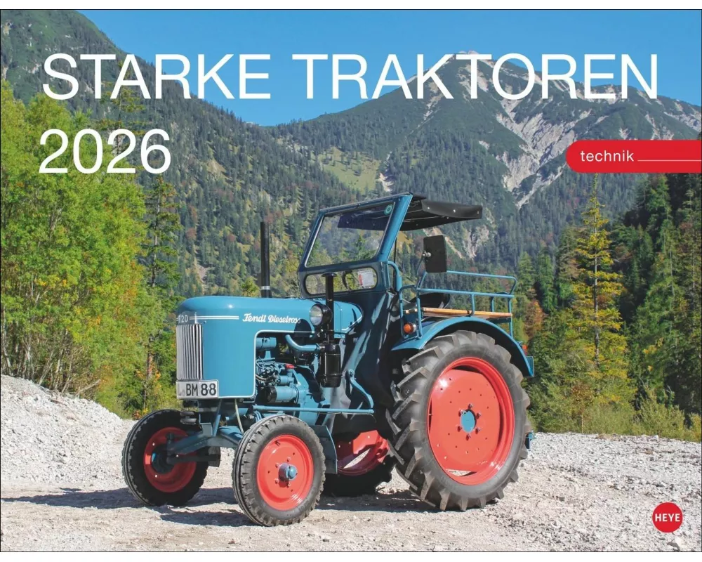 Starke Traktoren Posterkalender 2026