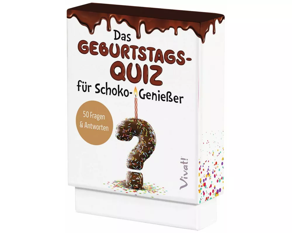 Das Geburtstagsquiz für Schoko-Genießer