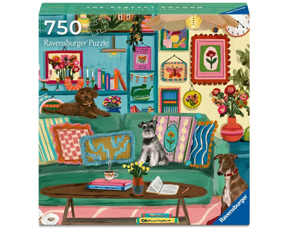 Erwachsenenpuzzle 750 Teile Art&Soul Collection - Glücklicher Ort, gemütlicher Ort