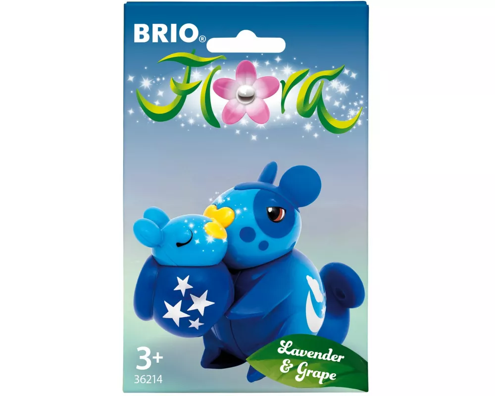 BRIO Flora - 36214 Lavender & Grape | Spielfiguren für endlosen fantasievollen Spielspaß für Mädchen und Jungen ab 3 Jahren - wunderschönes Geschenk