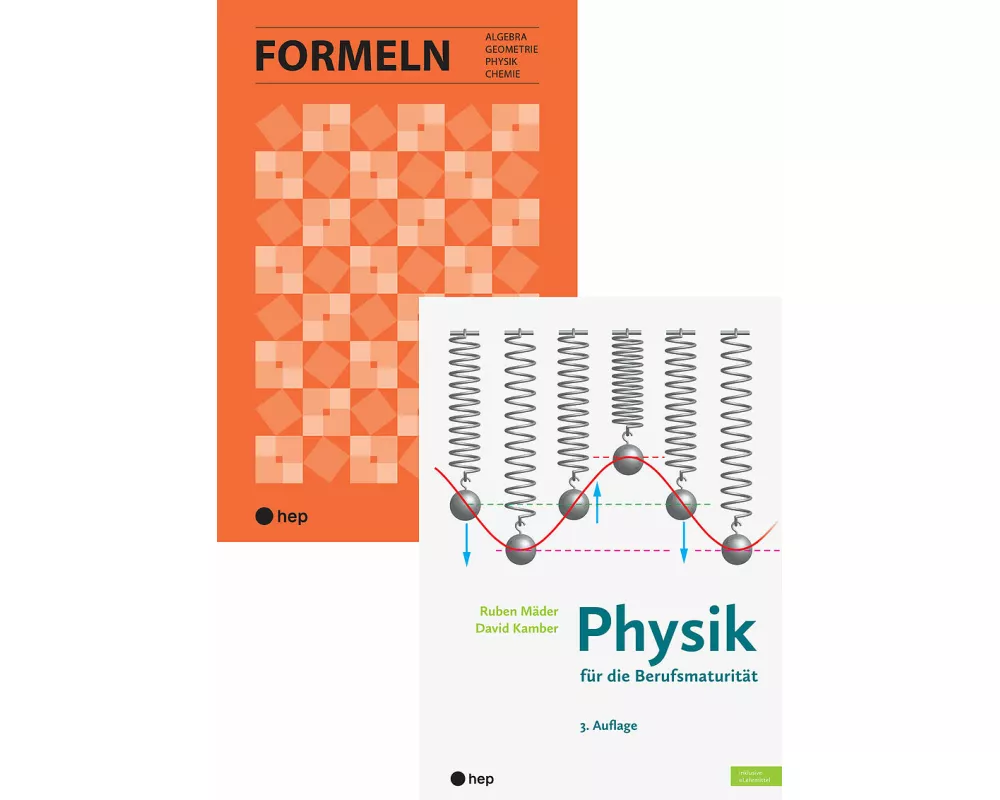 Spezialangebot «Formeln» und «Physik für die Berufsmaturität»