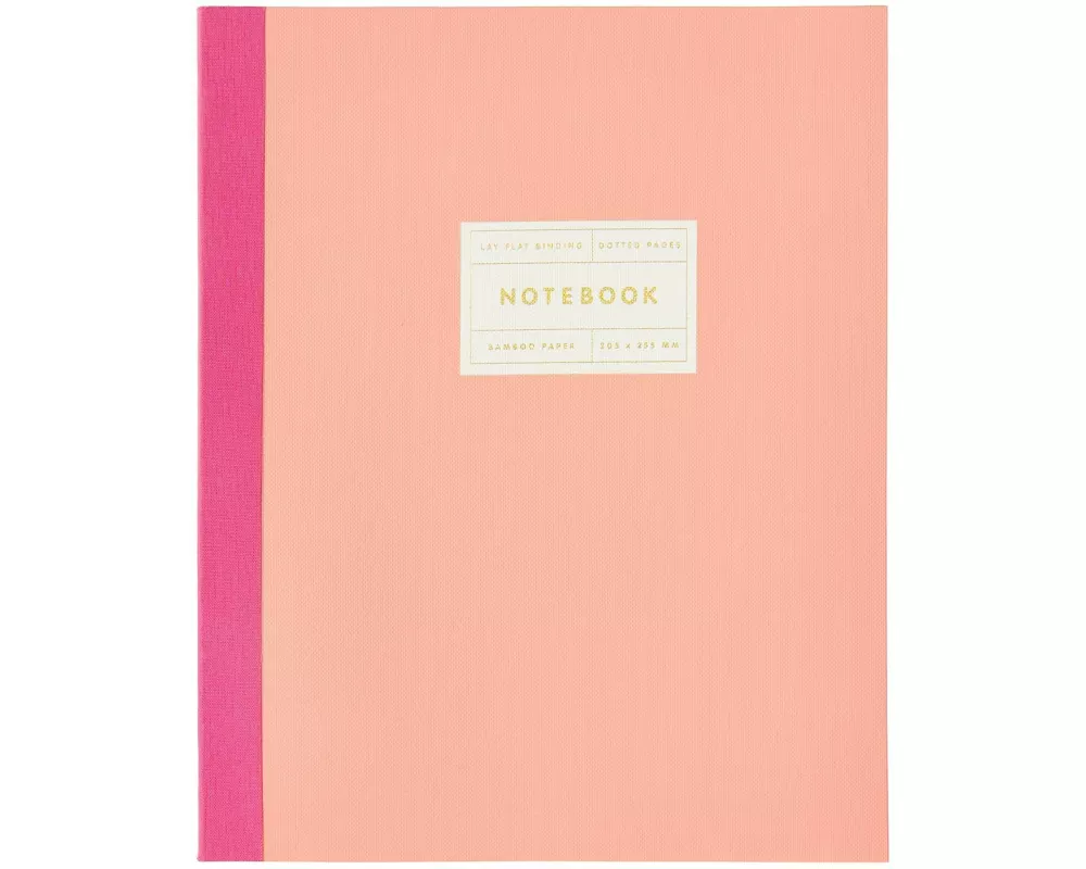 Notizbuch L, Koralle, 80 Seiten, 100 g/m²