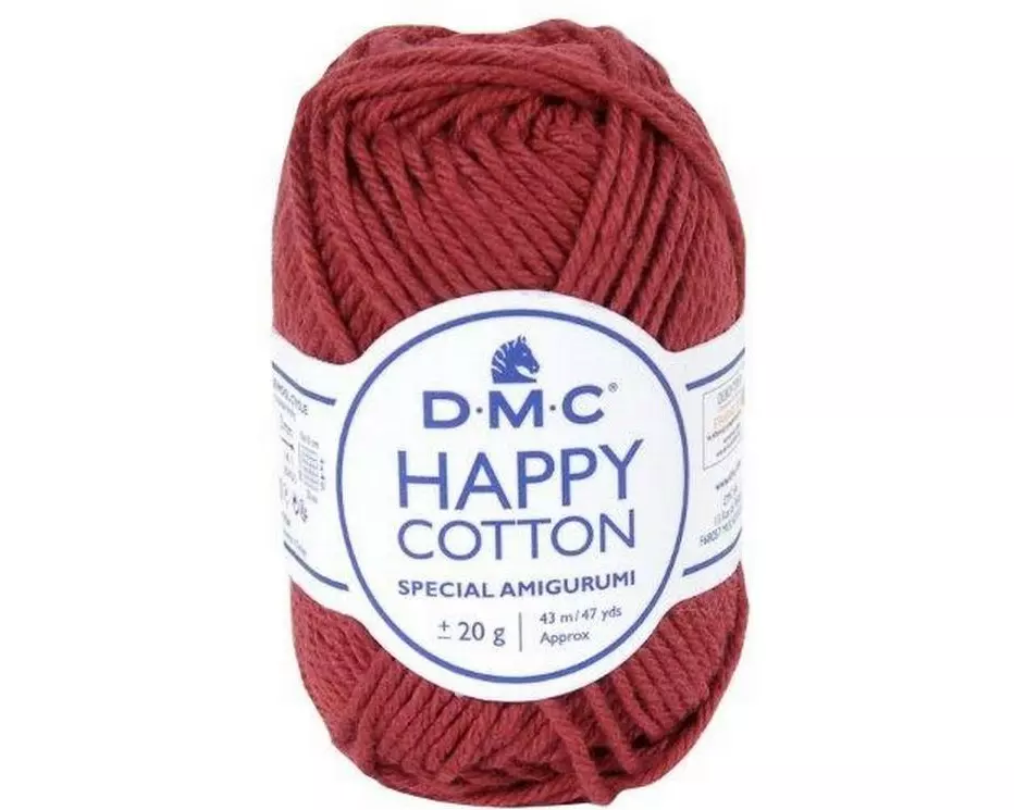 DMC Baumwollgarn Natura Happy Cotton Kirschrot