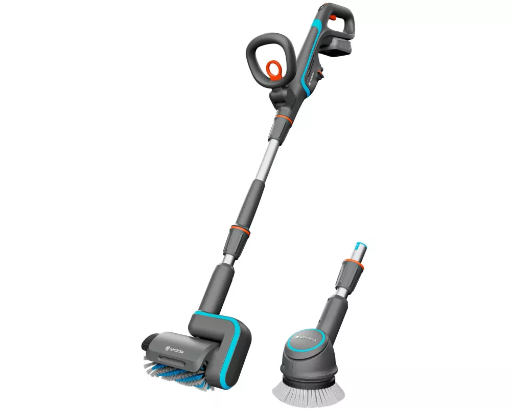 GARDENA Akku-Multi-Reiniger AquaBrush Universal 04/18 V P4A Set