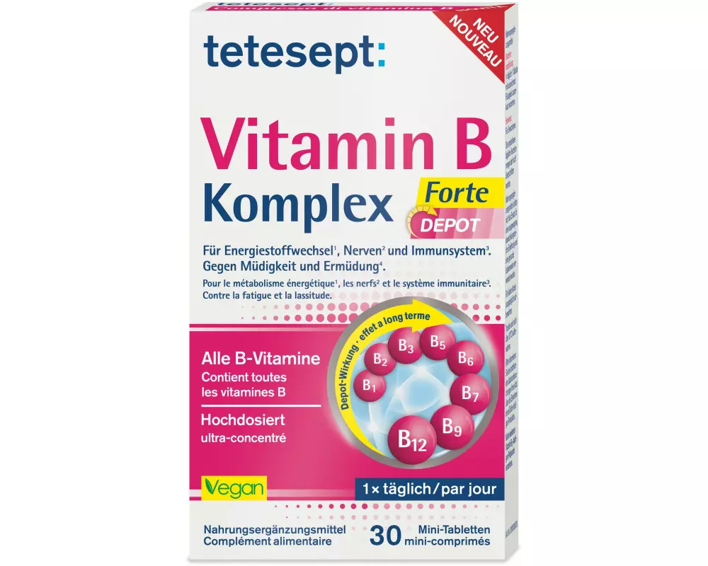 tetesept tetesept Vitamin B-Komplex 30 Stück