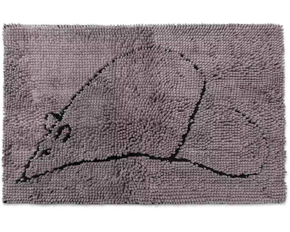 Dogs smarter by design Vorleger Dirty Cat LitterMat grau S