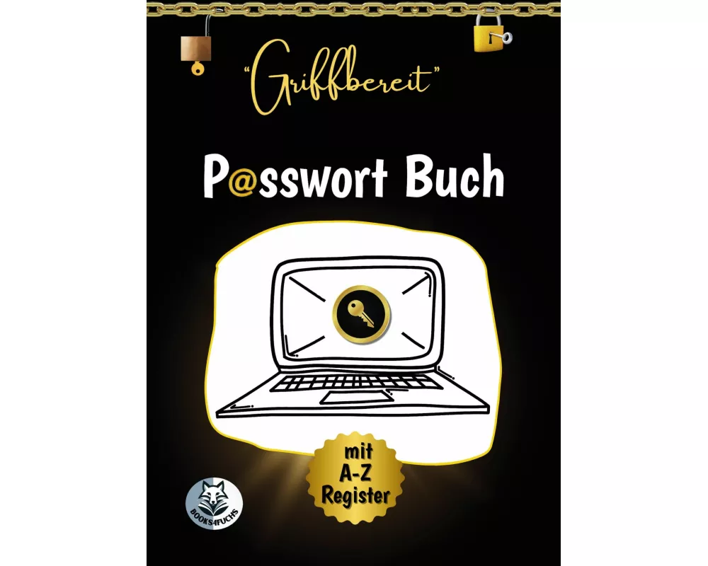 "Griffbereit" - PASSWORT BUCH mit A-Z Register
