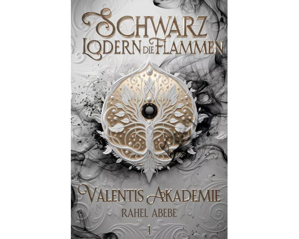 Schwarz lodern die Flammen 1