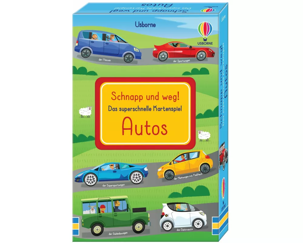 Schnapp und weg! Das superschnelle Kartenspiel: Autos