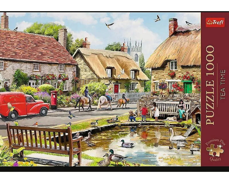 Puzzle Premium Plus 1000 - Sommer in der Stadt