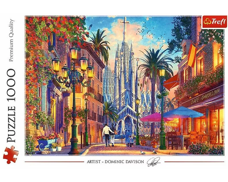 Puzzle 1000 - Barcelona, Spanien