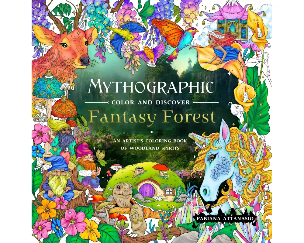 Mythographic Color and Discover: Fantasy Forest