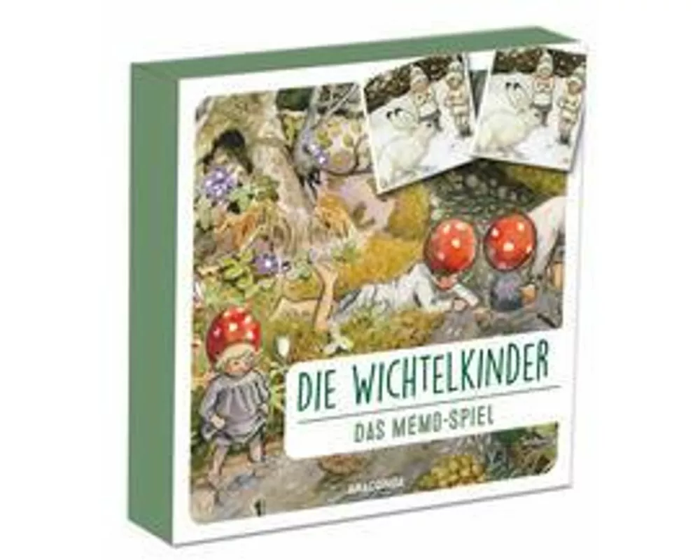Die Wichtelkinder – Memospiel mit 40 Karten -