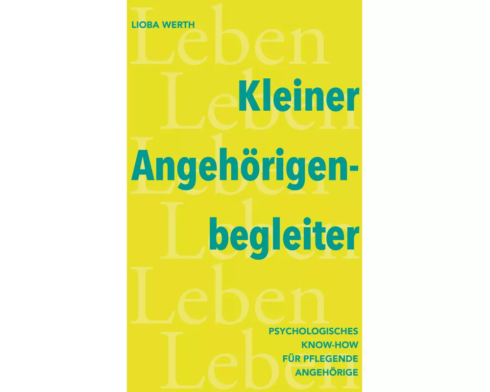 Kleiner Angehörigenbegleiter