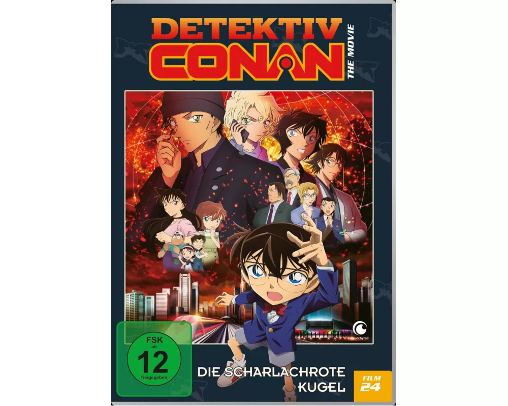 Detektiv Conan - 24. Film: Die scharlachrote Kugel - DVD