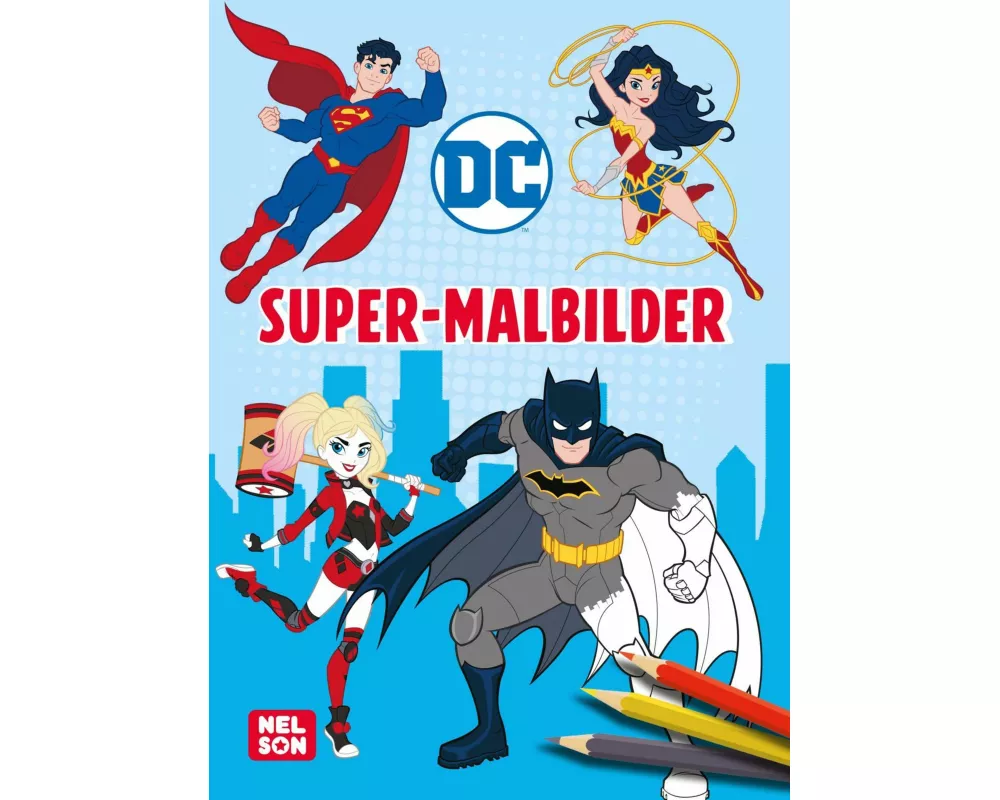DC Superhelden: Super-Malbilder