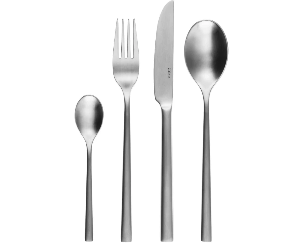 Sola Besteck-Set Living, matt, 72-tlg.