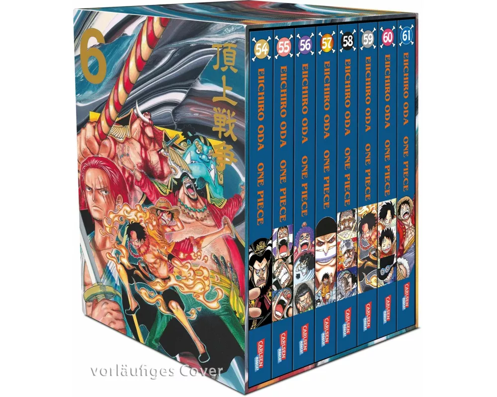 One Piece Sammelschuber 6: Marine Ford (inklusive Band 54-61)