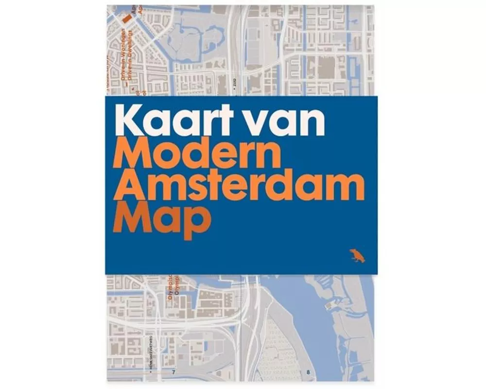 Modern Amsterdam Map