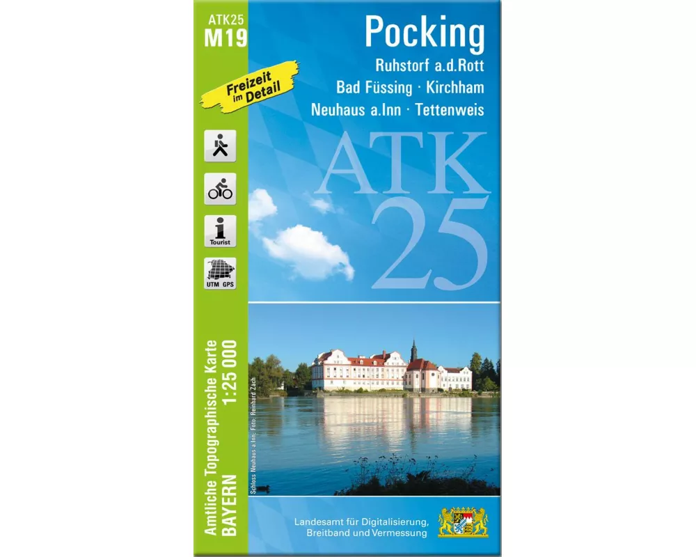 ATK25-M19 Pocking (Amtliche Topographische Karte 1:25000)