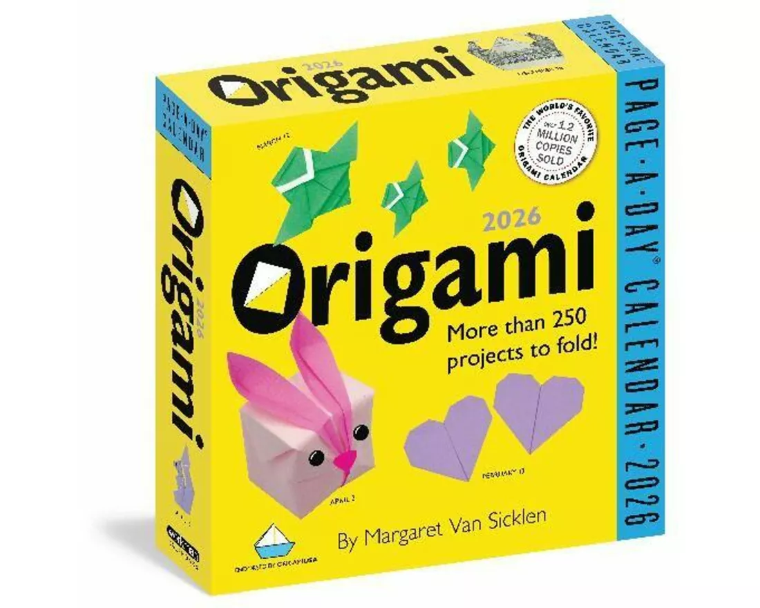 Origami Page-A-Day Calendar 2026