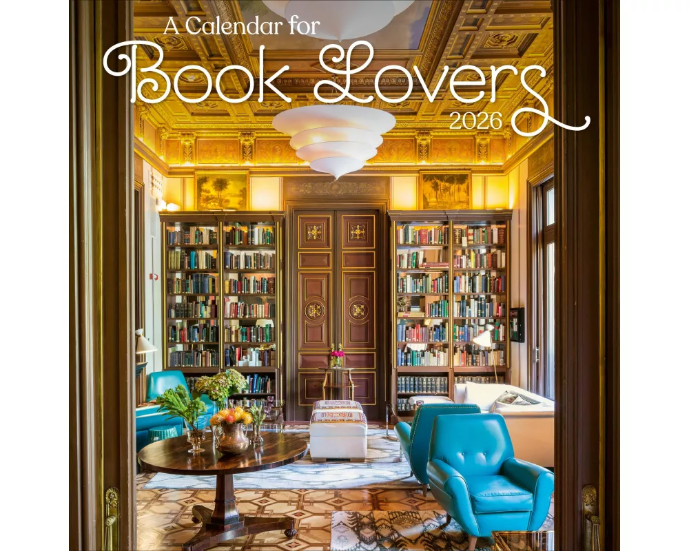 A Calendar for Book Lovers Wall Calendar 2026