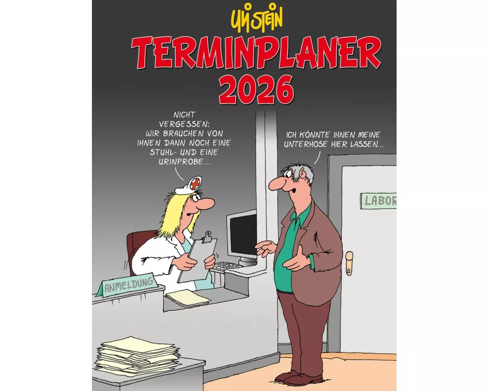 Uli Stein Terminplaner 2026: Taschenkalender
