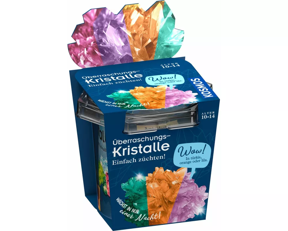 Überraschungs-Kristalle selbst züchten