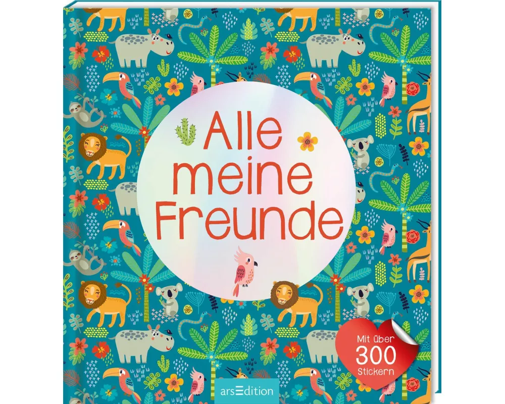 Alle meine Freunde – Dschungel | Mit über 300 Stickern