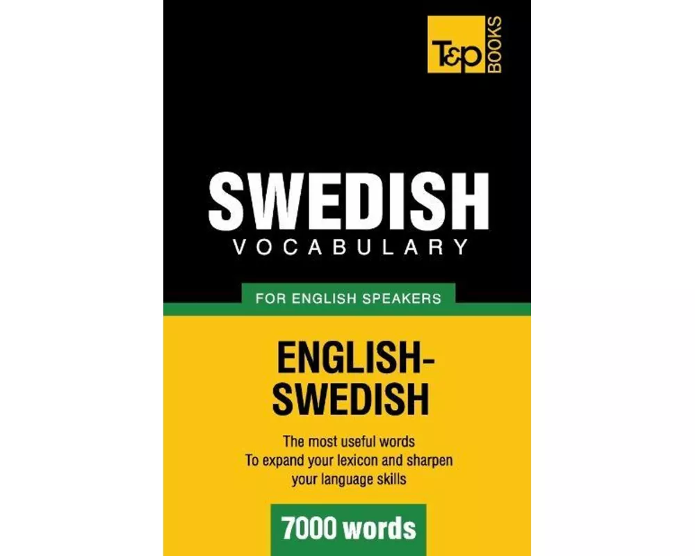 Swedish vocabulary for English speakers - 7000 words