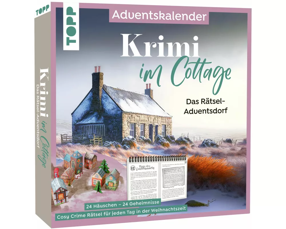 Krimi im Cottage – Das Rätsel-Weihnachtsdorf – Adventskalender