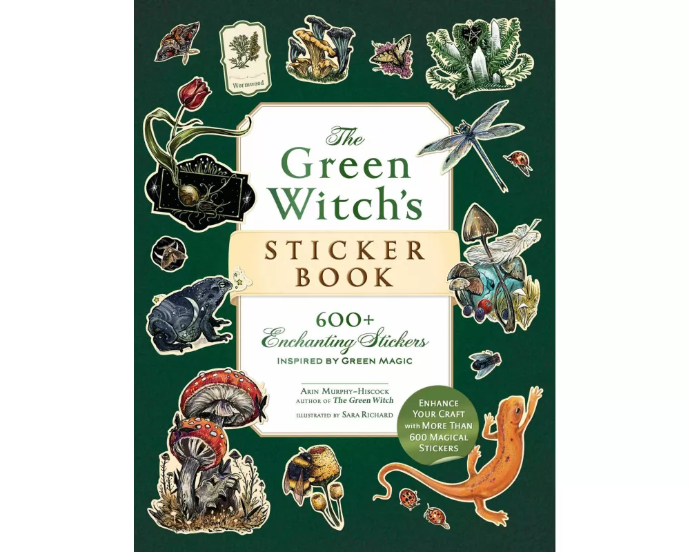 The Green Witch's Sticker Book