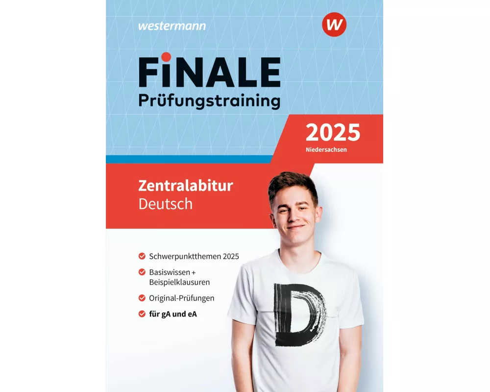FiNALE Prüfungstraining Zentralabitur Niedersachsen. Deutsch 2025