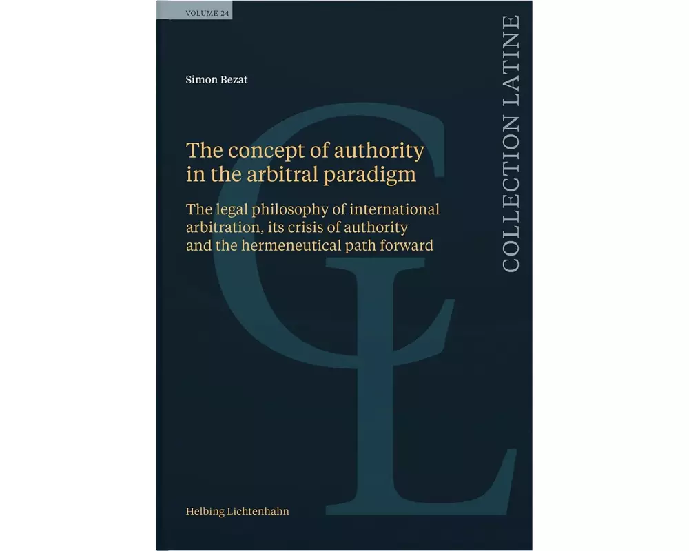 The concept of authority in the arbitral paradigm