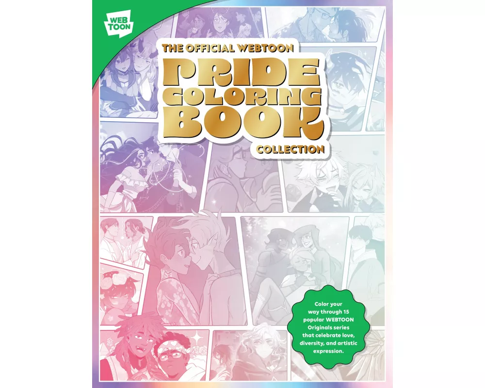 The Official WEBTOON Pride Coloring Book Collection