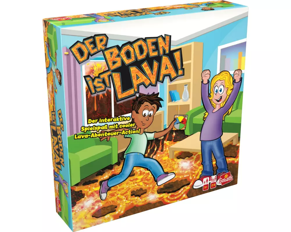 Max Bersinger Kinderspiel Der Boden ist Lava