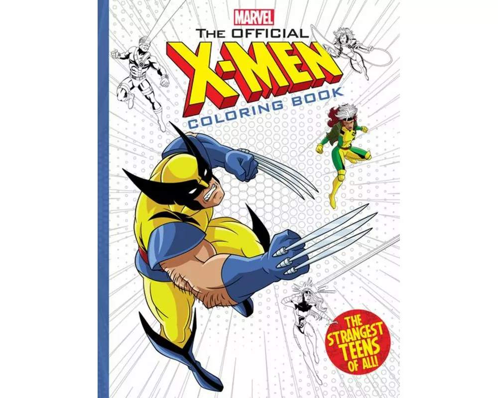The Official X-Men Coloring Book the Perfect Stocking Stuffer!