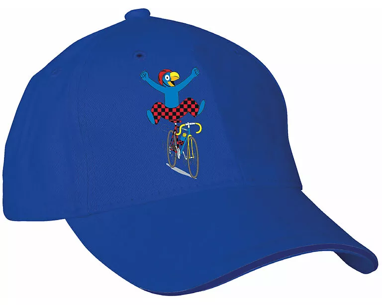 Globi Baseball Cap blau – Velorennfahrer