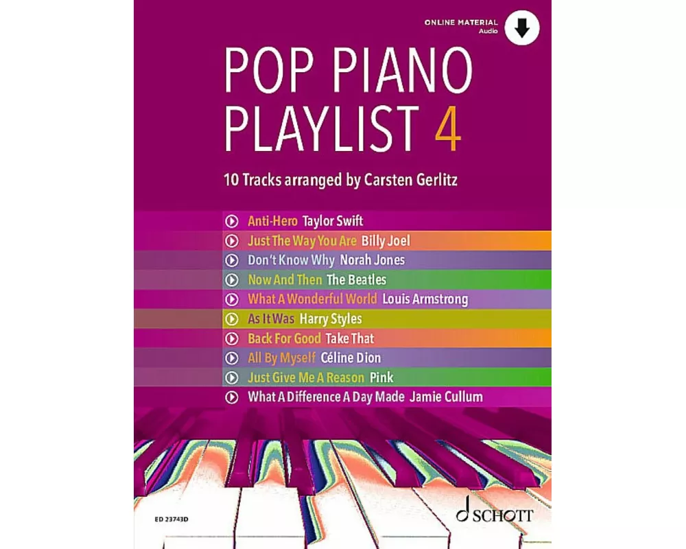 Pop Piano Playlist 4