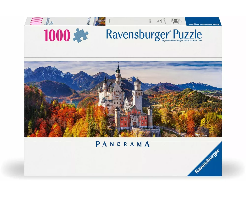Erwachsenenpuzzle 1000 Teile - Schloss in Bayern