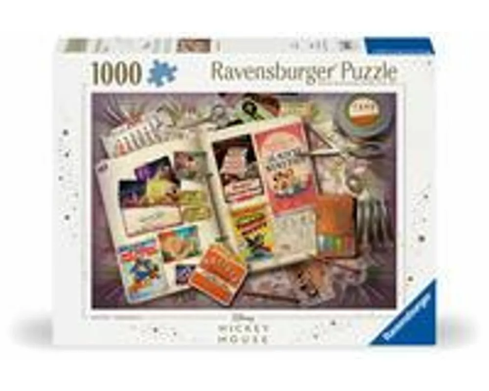 Erwachsenenpuzzle 1000 Teile - Disney Micky Maus - 1940 Mickey Moments