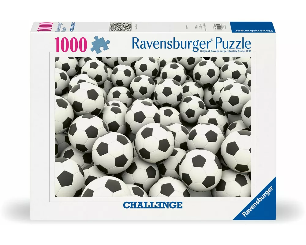 Erwachsenenpuzzle 1000 Teile - Challenge Fußball