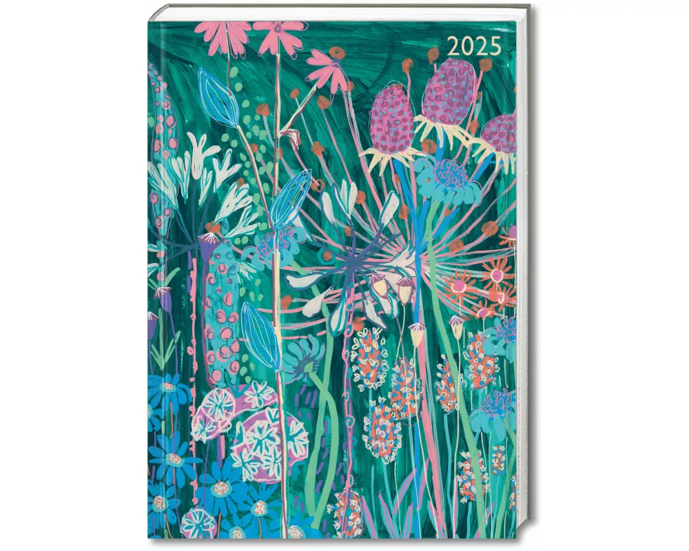 Lucy Innes Williams: Viridian Garden House 2025 Luxury Diary Planner - Page to View with Notes