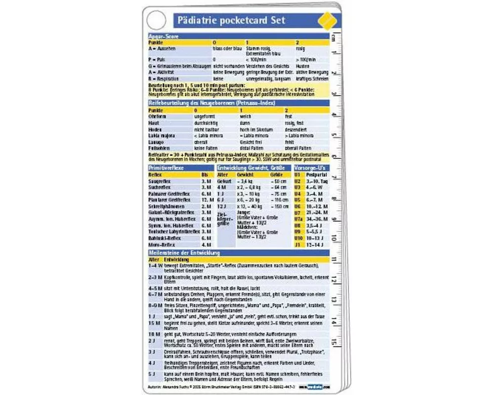 Pädiatrie pocketcard Set