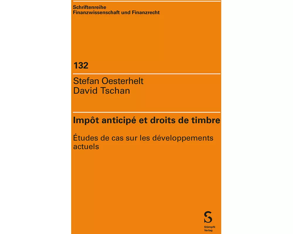 Impôt anticipé et droits de timbre