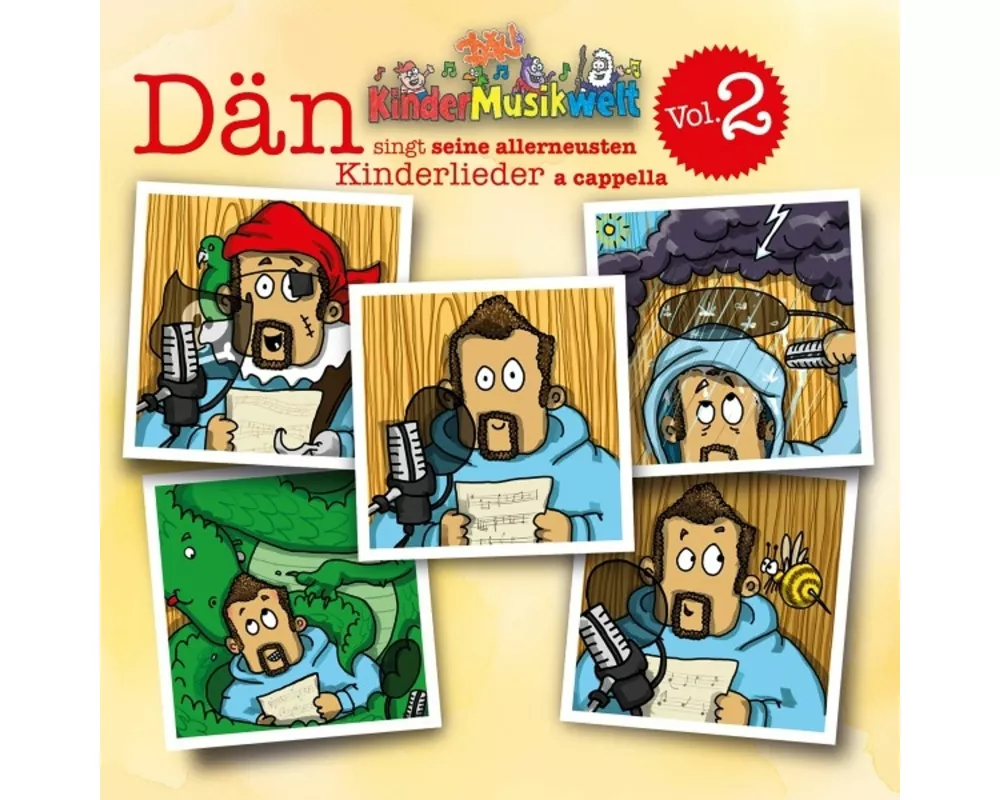 DÄNs Kindermusikwelt Vol. 2 Dän singt seine allern